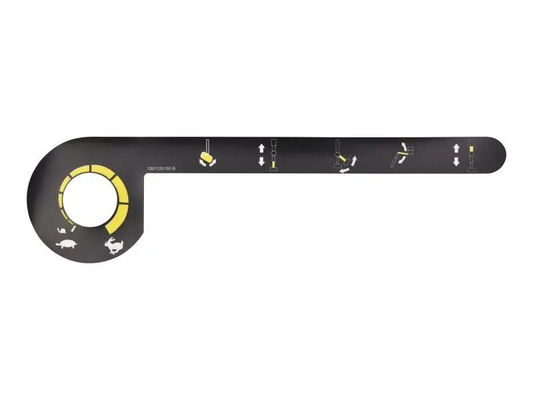 Product Overview: JLG Function Speed Decal (Part #1001125195)